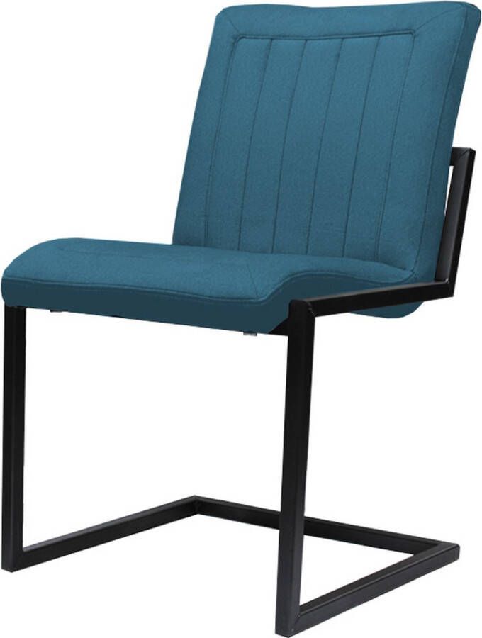 HomingXL Eetkamerstoel Lara stof Element petrol 14