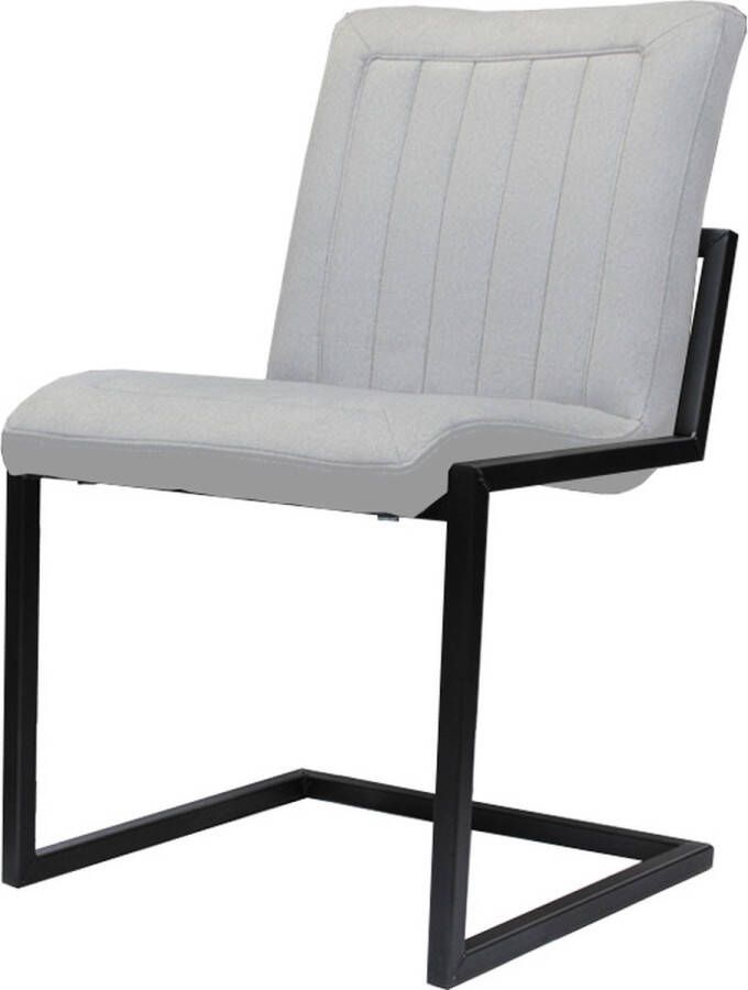 HomingXL Eetkamerstoel Lara stof Element steengrijs 24