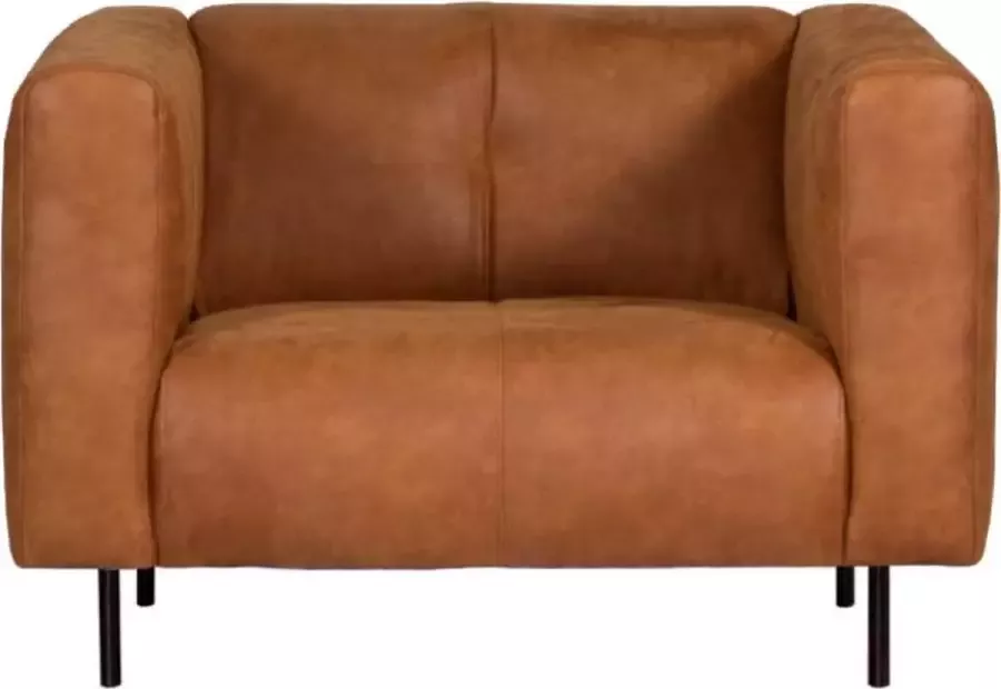 HomingXL Fauteuil Almada leer Bull cognac 28 97 cm breed