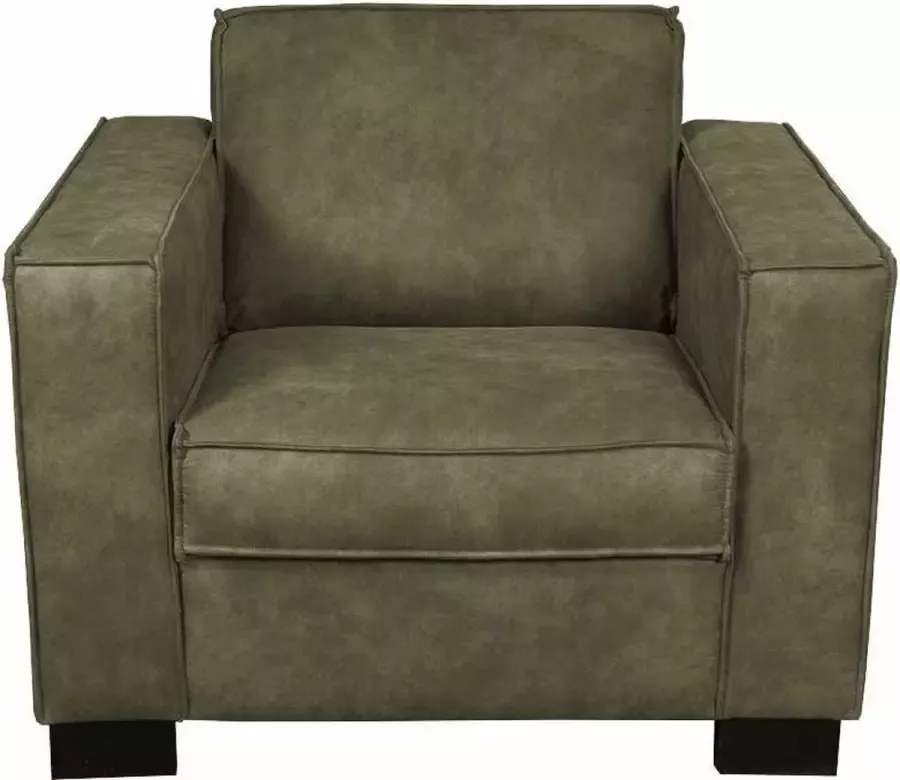 HomingXL Fauteuil Shuffle leer Dalton groen 14 95 cm breed