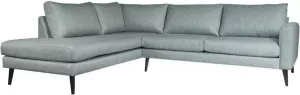 HomingXL Hoekbank Aster Chaise Longue Links Stof Side blauwGrijs 142 2 22 x 2 62 mtr breed