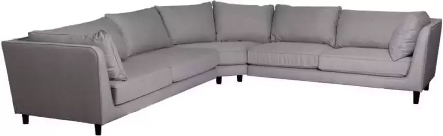 HomingXL Hoekbank Samba hoek links stof Inari lichtgrijs 91 2 95 x 3 16 mtr breed