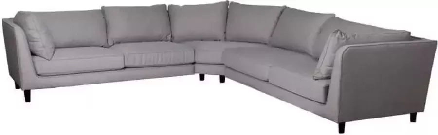 HomingXL Hoekbank Samba hoek rechts stof Inari lichtgrijs 91 3 16 x 2 95 mtr breed