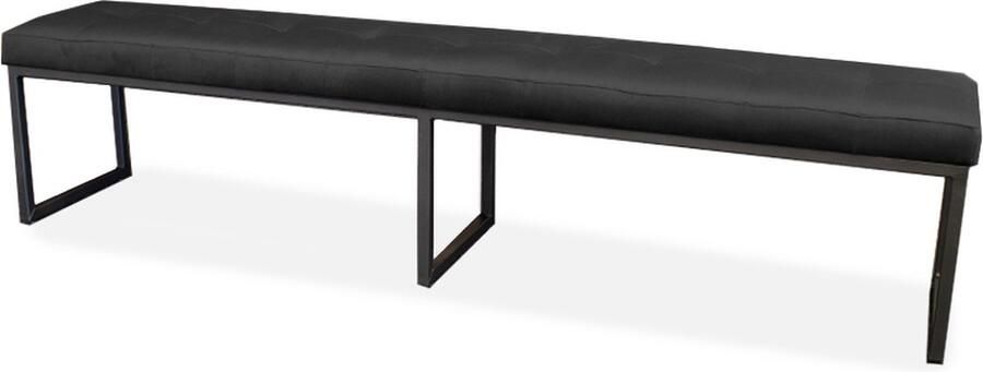 HomingXL Eetkamerbank Atlanta stof Element donkergrijs 22 200 cm