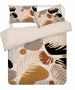 Homla Blom katoenen beddengoed van katoen zacht comfortabel beddengoed deken donzig dekbed beddengoed voor bank bed minimalistisch kleur beige 220 x 200 cm - Thumbnail 2