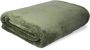 Homla Groene deken Zachte comfortabele deken en thermische deken in Ã©Ã©n Polyestervezeldeken Pluizige beddeken voor slaapbank Bed Minimalistische kleur Olijfgroen 200 x 220 cm - Thumbnail 2