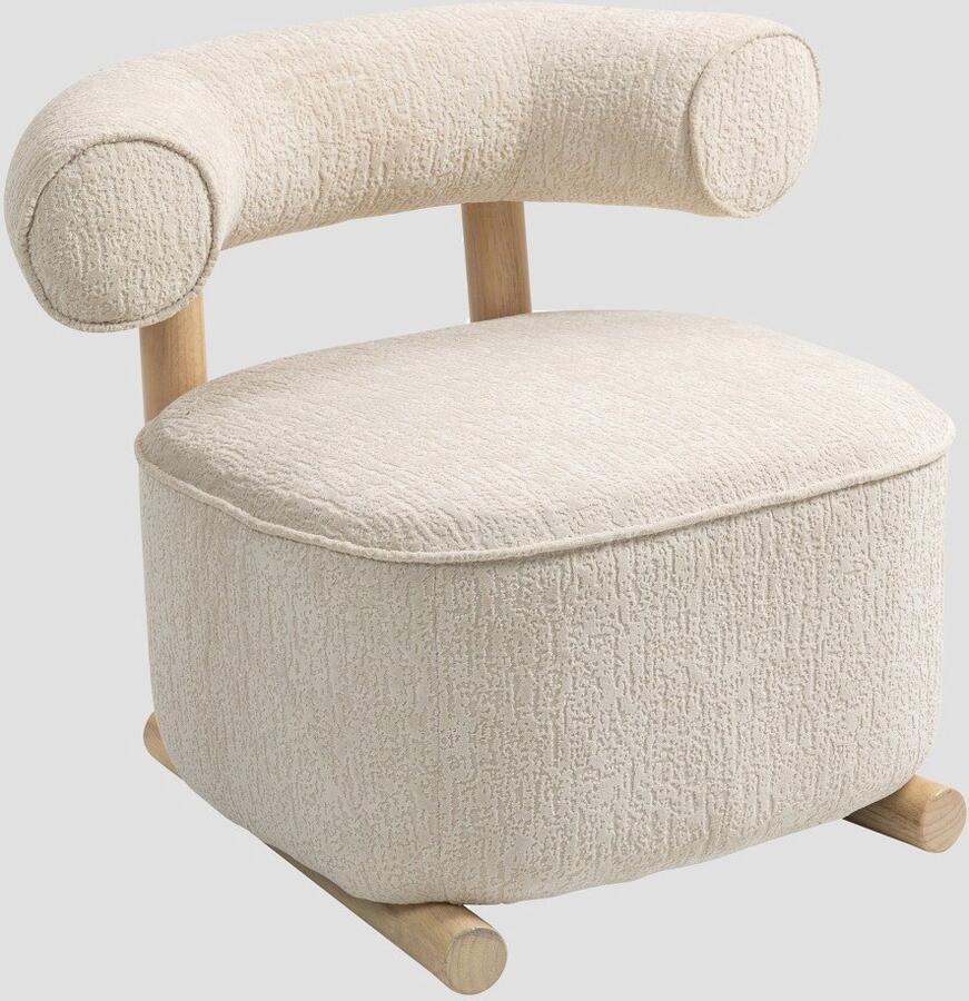 Homla Fauteuil VITA Draaifauteuil Ecru 72x81x67 cm