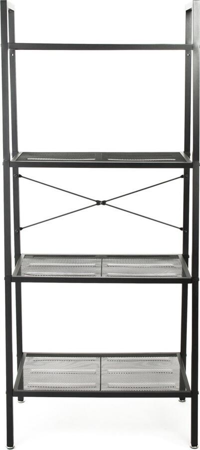 Homla Boekenkast MALMI Zwart metaal 60 x 35 x 135 cm 832241 - Foto 2