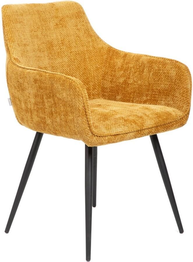 Homla Stoel SATORI POP Mosterd 58x62x79 cm