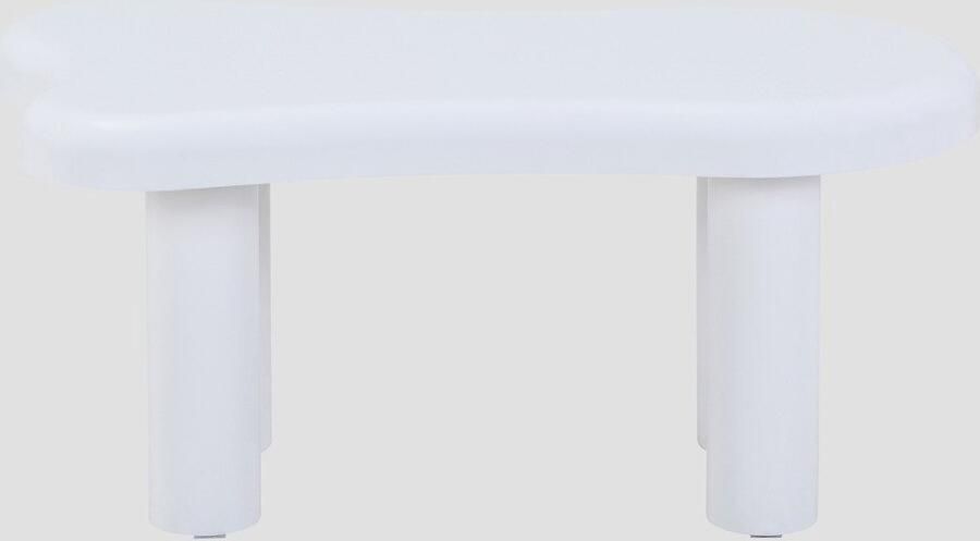 Homla Coffee table ALTO lacquered white 100x60x45 cm