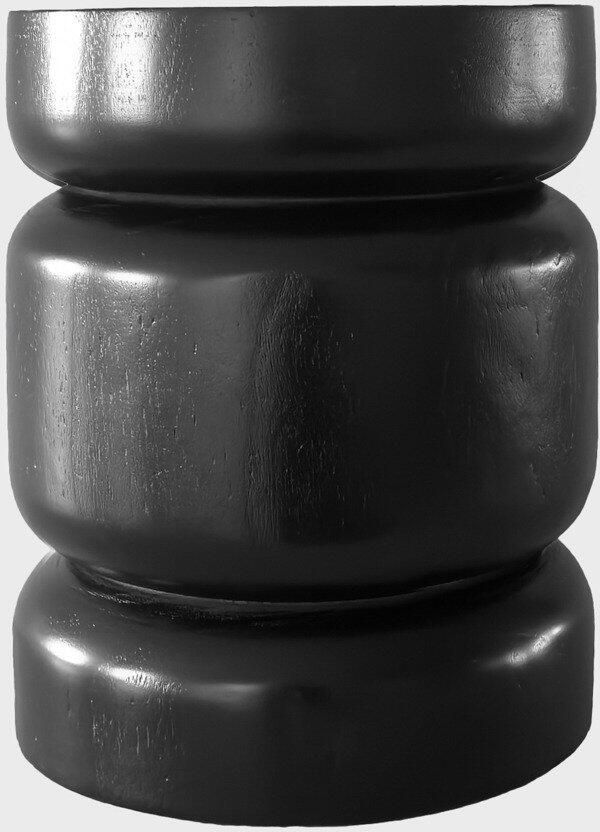 Homla Coffee table NIGRUM Wooden Black 32x32x40 cm