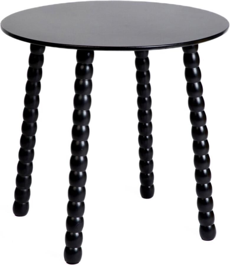 Homla Coffee table RESLE Black 40x40x40 cm