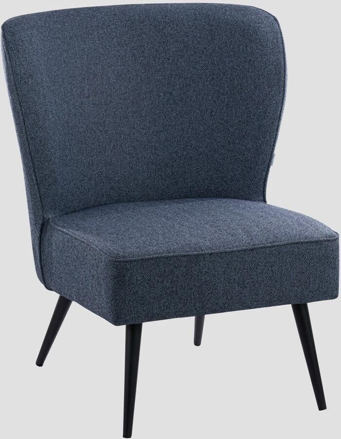 Homla Fauteuil ABRAZO Blauw 71x75 5x86 cm 737930