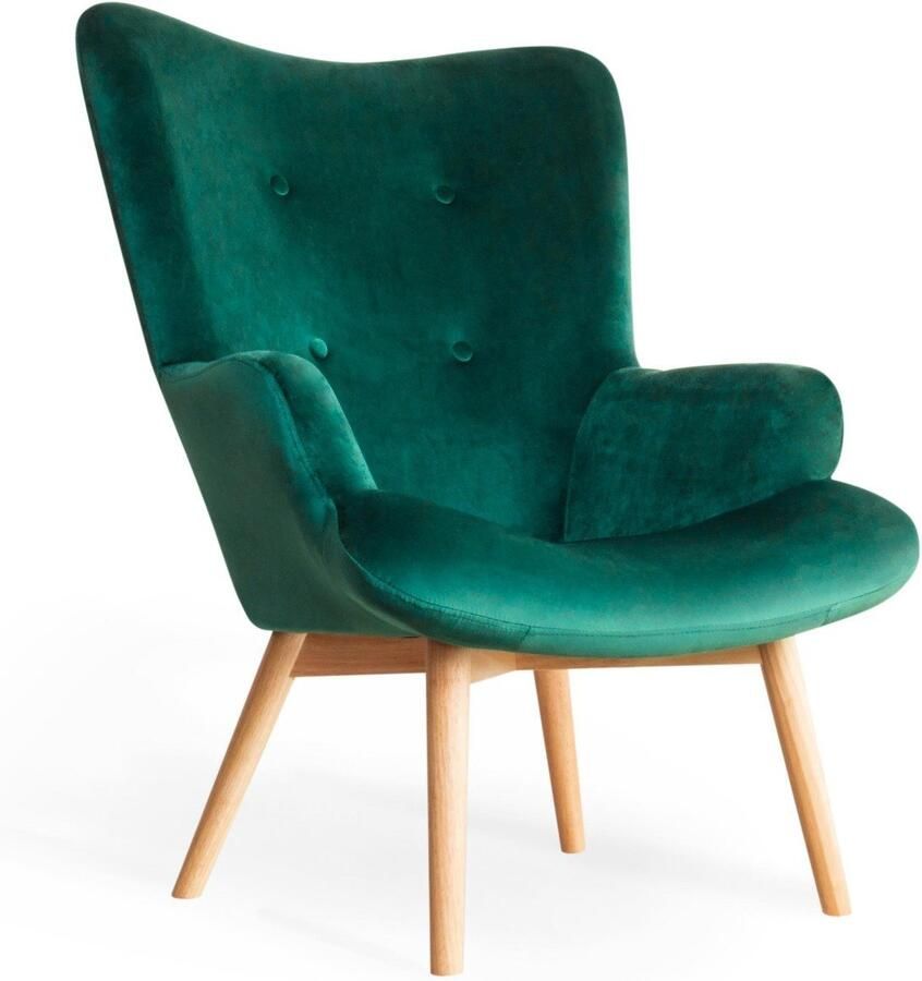 Homla Fauteuil MOS groen Afmetingen: 70x55x95cm 925799