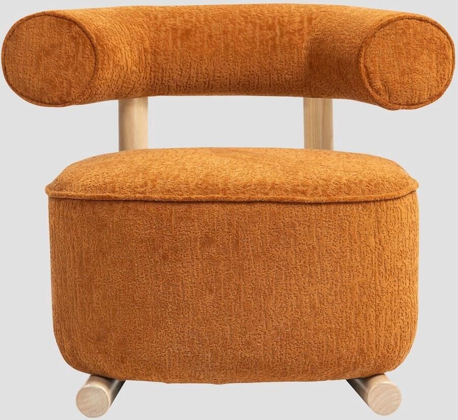 Homla Fauteuil Mosterdkleurig 72x81x67 cm - Foto 2