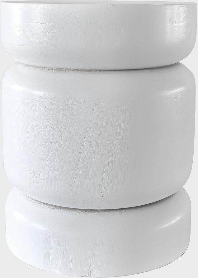 Homla Koffietafel Houten Wit 32x32x40 cm