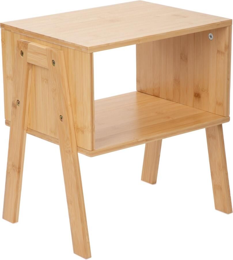 Homla Nachtkastje SLUMBER bamboe naturel 42x29x42 cm 873664