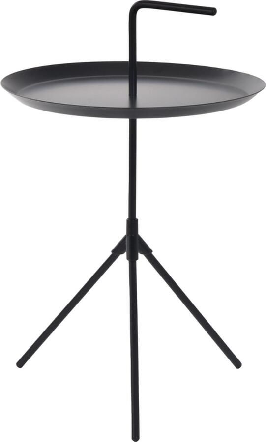 Homla Salontafel INDUSTRIAL metaal zwart 38x38x45 cm ALL 850122