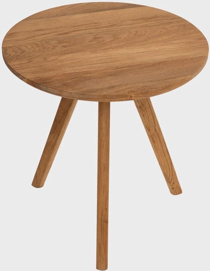 Homla Stolik kawowy NOSTRA Brązowy 50x50x45 cm