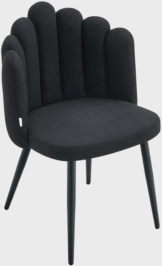 Homla Chair AULA Black 49x55x85 cm