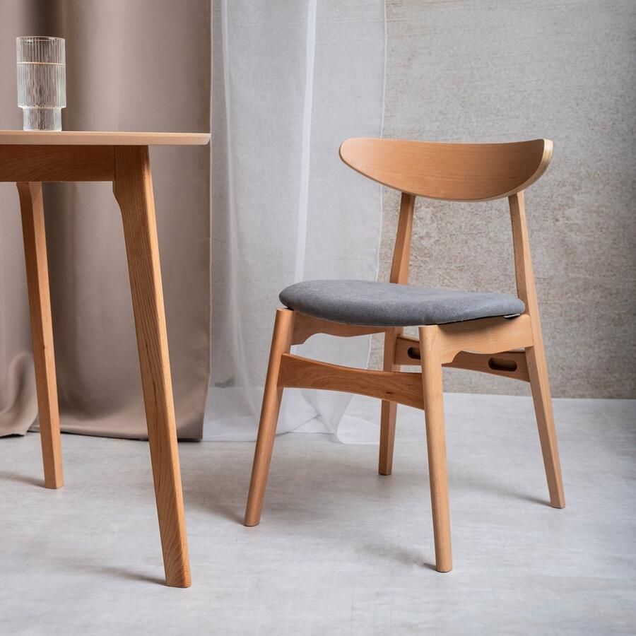 Homla Chair EROSO Natural 48x55.5x74.8 cm