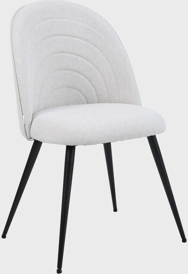 Homla Stoel LUDI Beige 50x53x85 cm