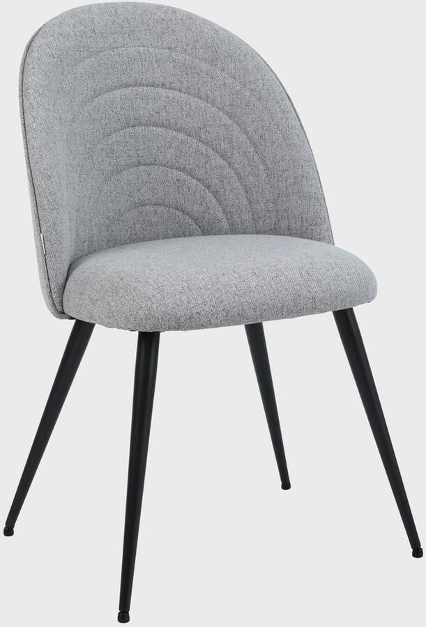 Homla Stoel LUDI Grijs 50x53x85 cm