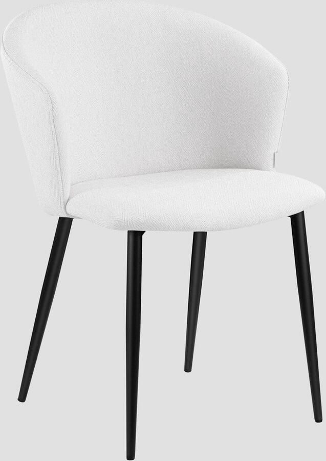 Homla Chair LUJO Beige 56.5x59x81 cm
