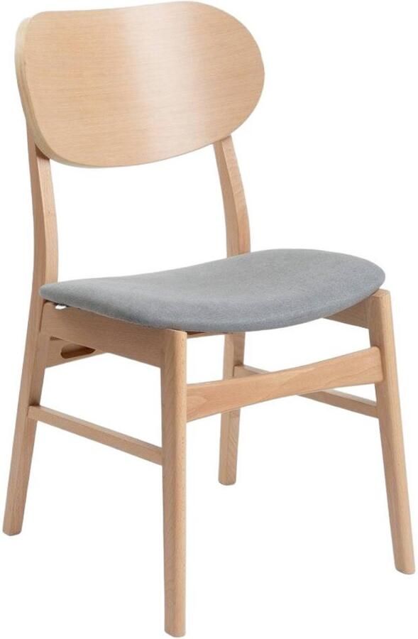 Homla Stoel NERGU natuurlijk Afmetingen: 46x54 2x80 cm 711886