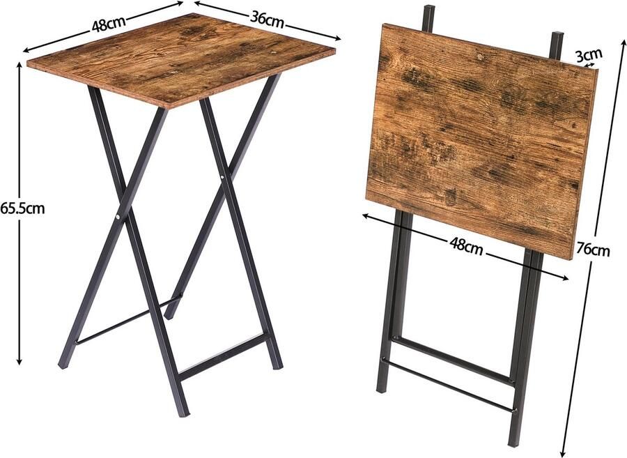 HOOBRO VidaLuxe Bijzettafel Bijzettafels Bijzettafeltjes Woonkamer Bijzettafel Bank Smalle Consoletafel Entree Tafel Tafeltje Side Table Sidetable