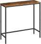 Lifewit SHOP YOLO- Wandtafel Haltafel Sidetable Dressoir 100 x30 x 72 cm Hout Metaal Industrieel design - Thumbnail 2