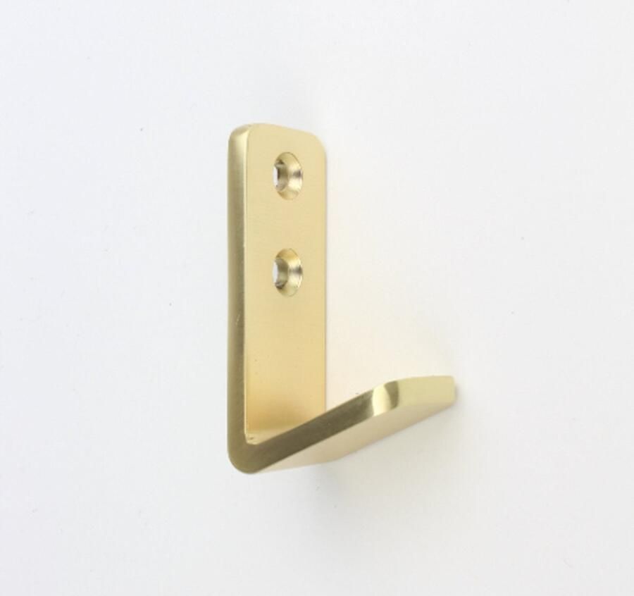 Hookz Kapstokhaak Olifant Wit Goud Jashaak Wandhaak kapstok haken Kapstokhaak