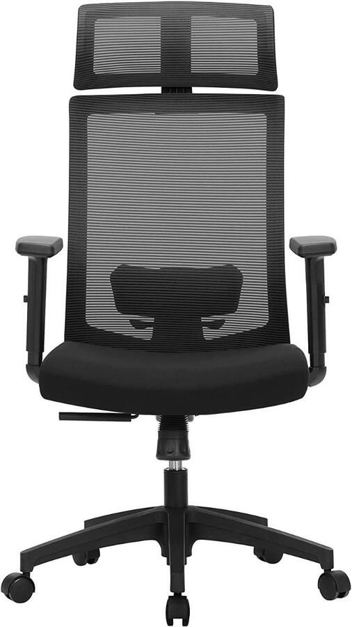 Hoppa! Bureaustoel Zwart Ergonomisch ontwerp Nylon
