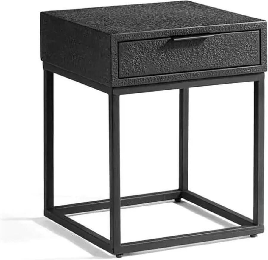 Hoppa! Nachtkastje 1L Lava zwart