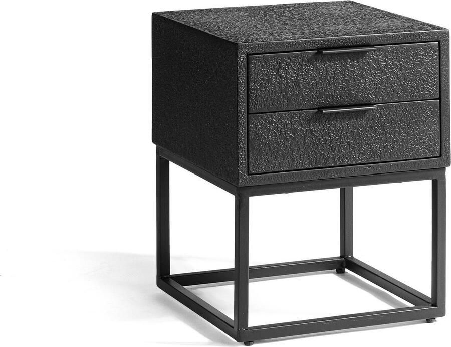 Hoppa! Nachtkastje 2L Lava zwart