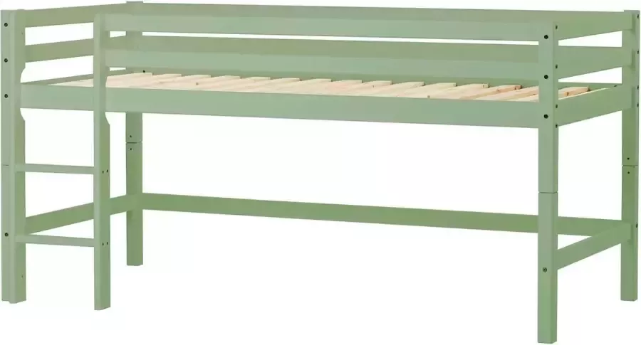 Hoppekids ECO Dream My Color halfhoogslaper 90x200cm Bleekgroen - Foto 2