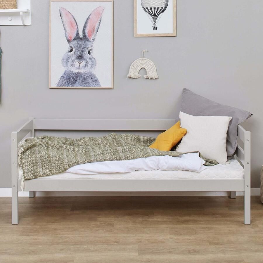 Hoppekids ECO Comfort Peuterbed 70x160 Duif grijs