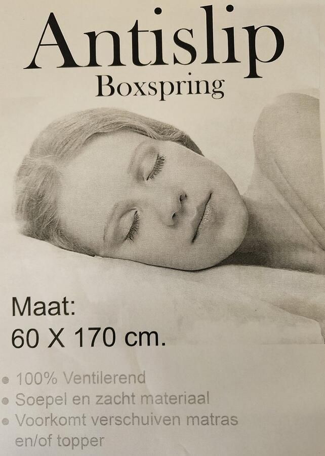 Hopster Beds Antislip (mat) tegen verschuiven van matras of topper!