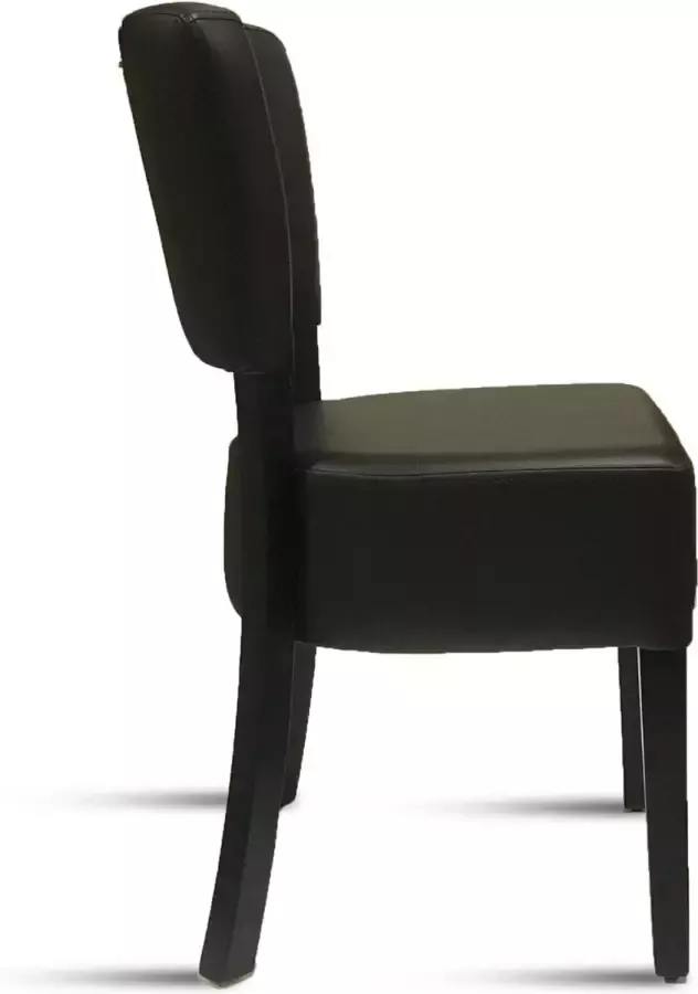 HorecaMrkt Eetkamerstoelen – Tafelstoelen – Modern – Stevig Kunstleer
