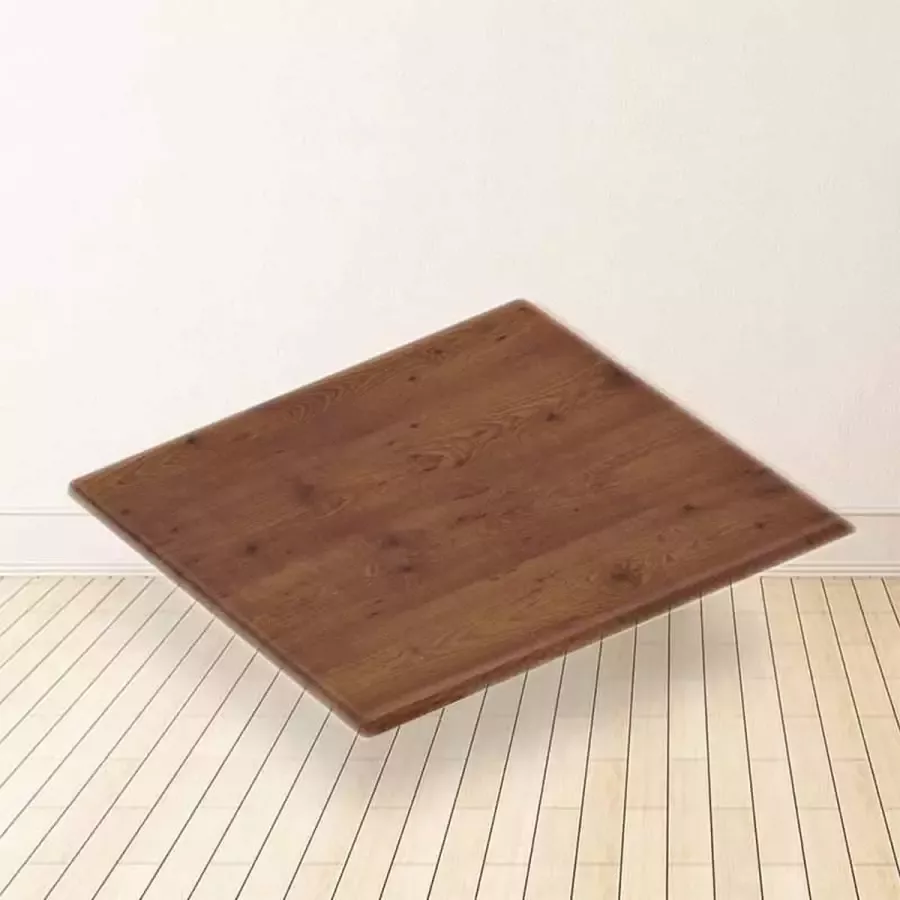 HorecaMrkt Tafelblaad Bureaublad- 70*70 Bruin