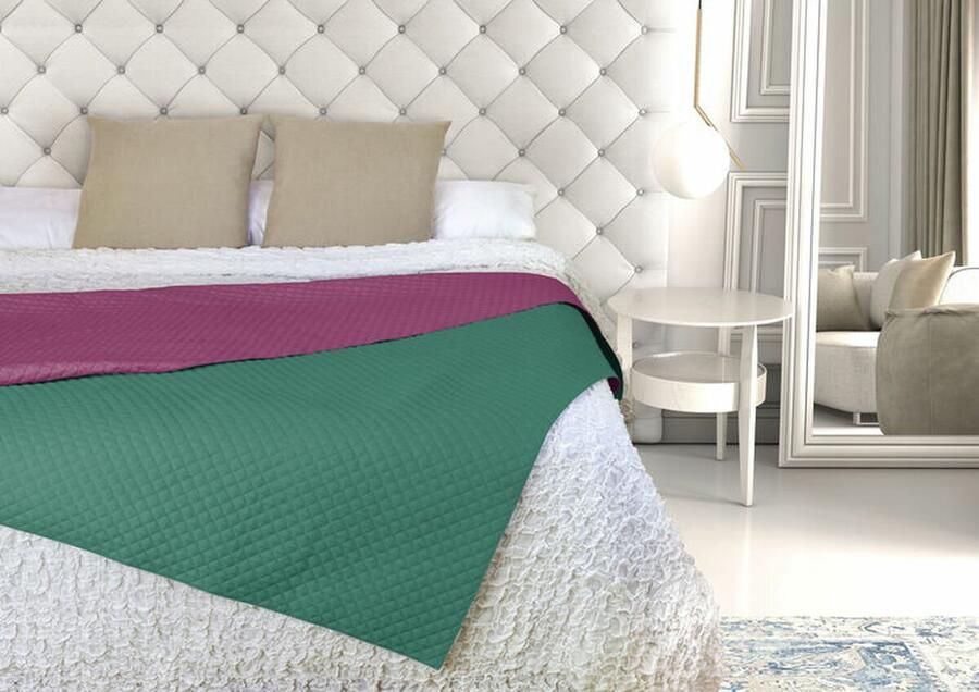 Hosteline Sprei GANTE Groen Bed van 150 (1 Onderdelen)