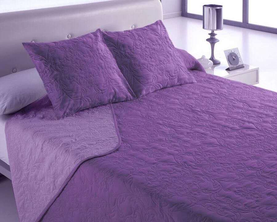 Hosteline Sprei VEGAS Mauve Bed van 180 (3 Onderdelen)