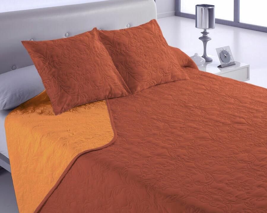 Hosteline Sprei VEGAS Oranje Bed van 105 (2 Onderdelen)