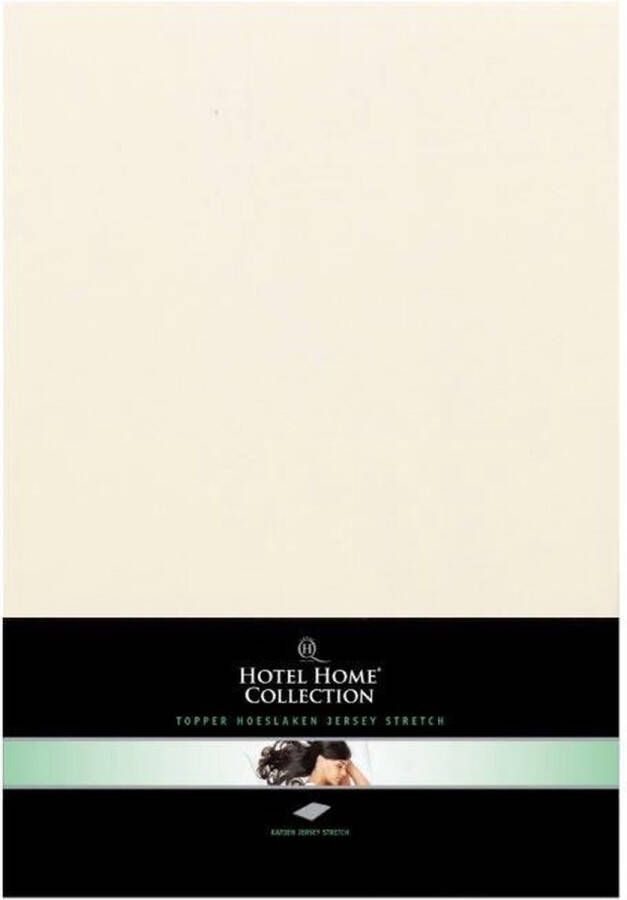 Hotel Home Collection Topper Hoeslaken 90x200 210 220+20 cm Creme - Foto 2