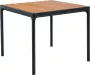 Houe Four Outdoor tafel Aluminium zwart 90 x 90 cm - Thumbnail 2