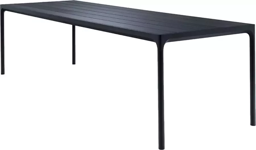 Houe Four Outdoor tafel Aluminium zwart 90 x 270 cm