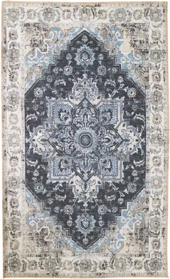 House Collection Vloerkleed 160 cm x 230 cm Elin Blauw Beige