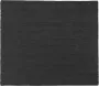 House Doctor Hempi vloerkleed zwart 180x180cm - Thumbnail 1