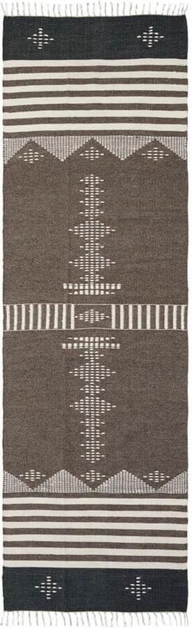 House Doctor Coto vloerkleed bruin 300x90cm