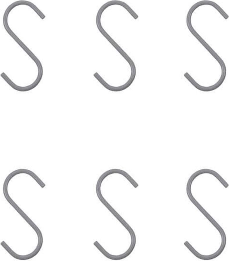 House Doctor Haak Snap klein zilver set van 6